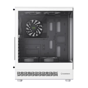 Carcasă pc gamemax vista coc aw, midi-tower, fără psu, alb