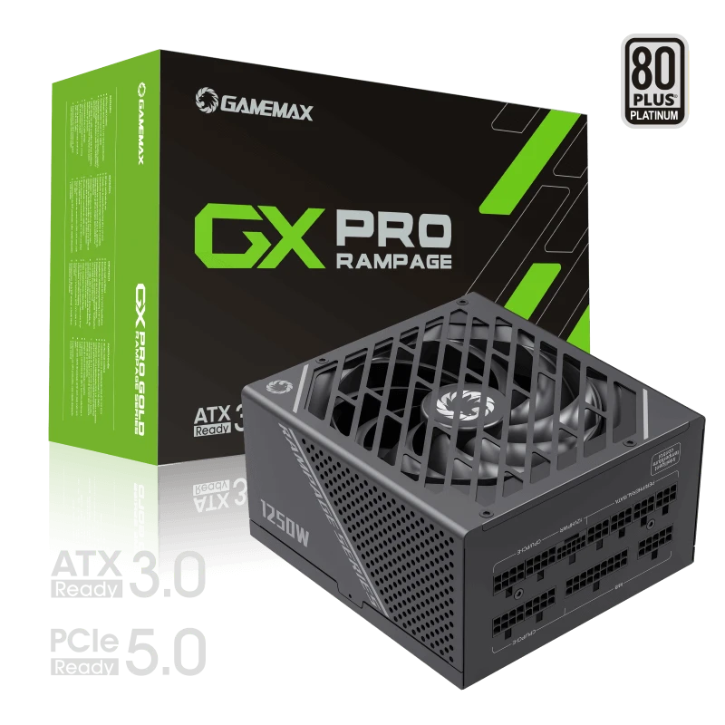 Блок питания для компьютеров gamemax gx-1250 pro, 1250вт, atx, полностью модульный 4