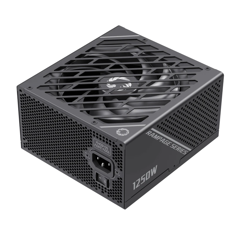 Блок питания для компьютеров gamemax gx-1250 pro, 1250вт, atx, полностью модульный 9