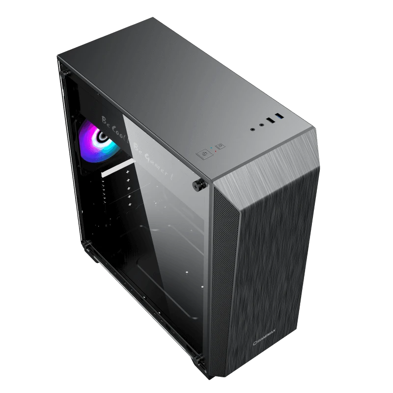 Carcasă pc gamemax nova n5, midi-tower, fără psu, negru 20