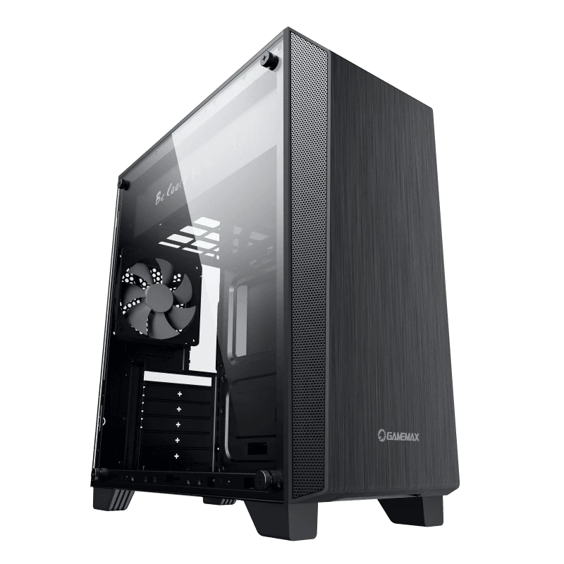 Carcasă pc gamemax nova n5, midi-tower, fără psu, negru 3