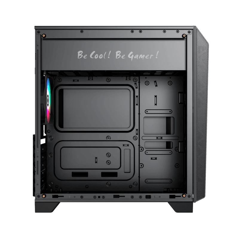 Carcasă pc gamemax nova n5, midi-tower, fără psu, negru 9