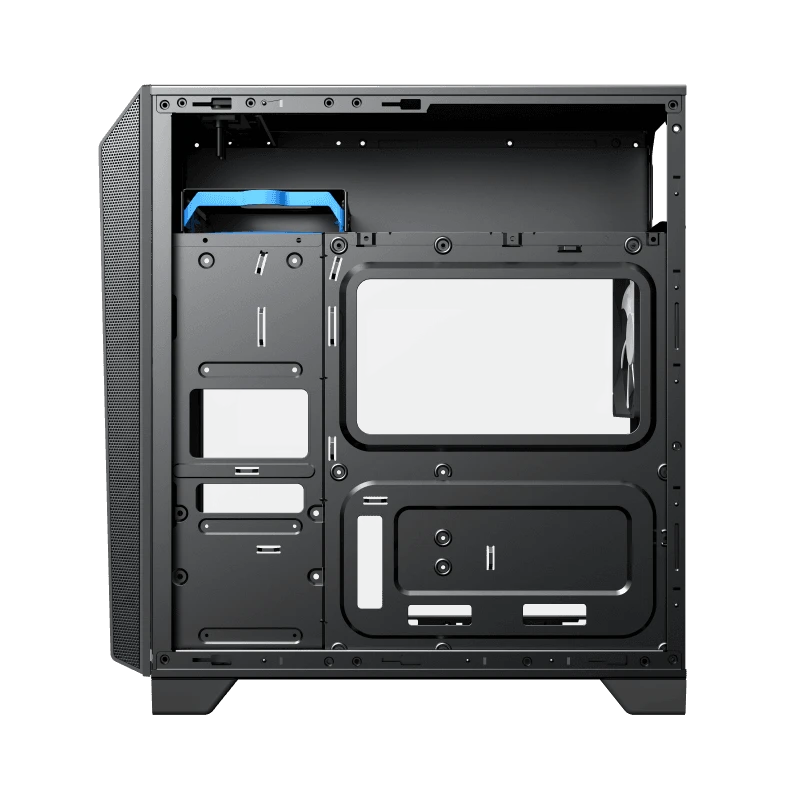 Carcasă pc gamemax nova n5, midi-tower, fără psu, negru 6