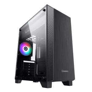 Компьютерный корпус Gamemax Nova N5, Midi-Tower, Без блока питания, Чёрный