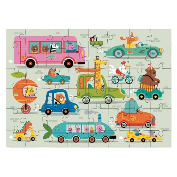 Puzzle "prinde-mă! pe drum", 48 elem. 2