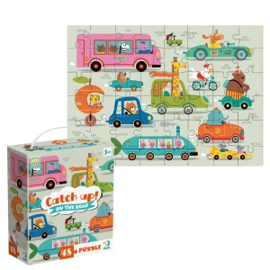 Puzzle &quot;Prinde-mă! Pe drum&quot;, 48 elem.
