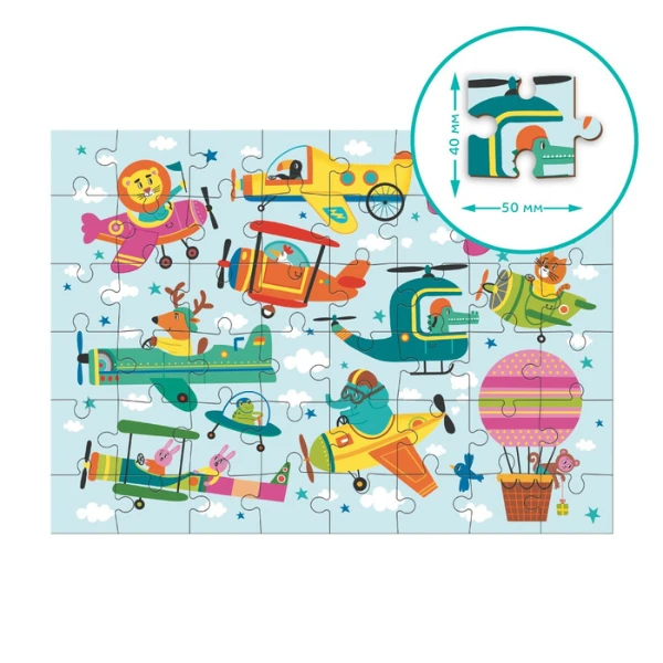 Puzzle "prinde-mă! în aer", 48 elem. 4