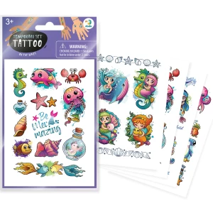 Set de tatuaje temporare pentru copii &quot;Pe valuri&quot;, 40 buc.