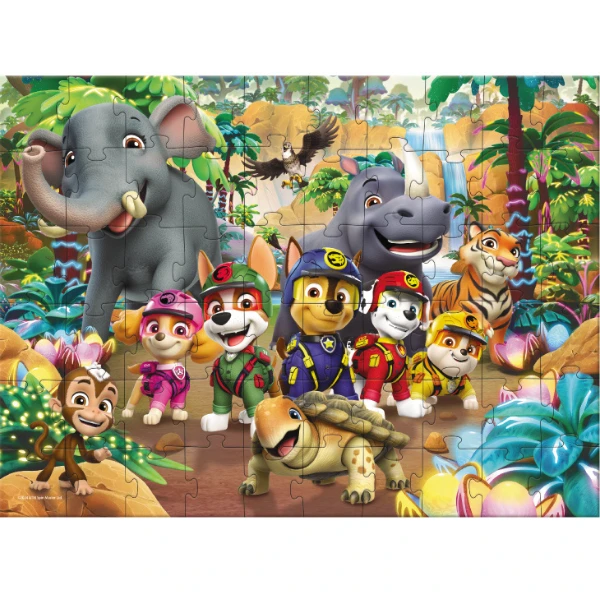 Puzzle "jungla", seria patrula cățelușilor, 60 elem. 2
