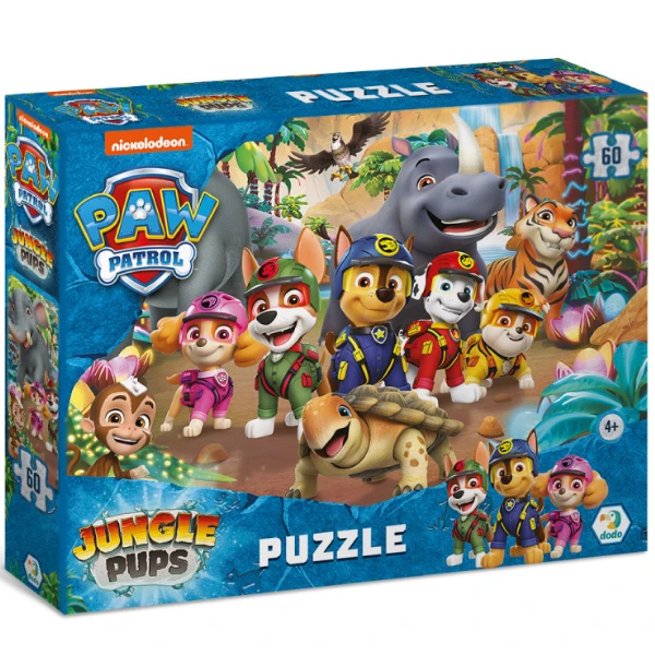 Puzzle "jungla", seria patrula cățelușilor, 60 elem. 3
