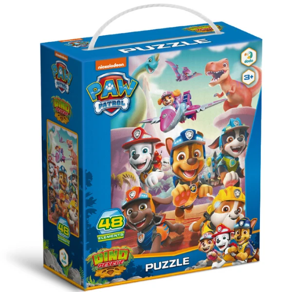 Puzzle "salvarea dinozaurului", seria patrula cățelușilor, 48 elem. 3
