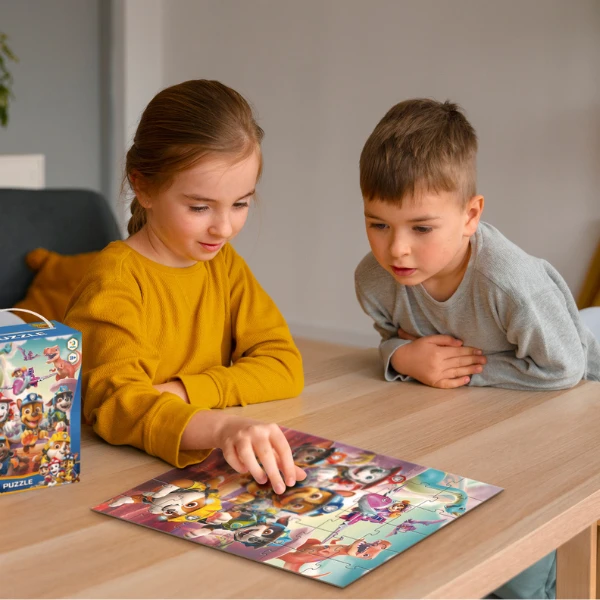 Puzzle "salvarea dinozaurului", seria patrula cățelușilor, 48 elem. 6