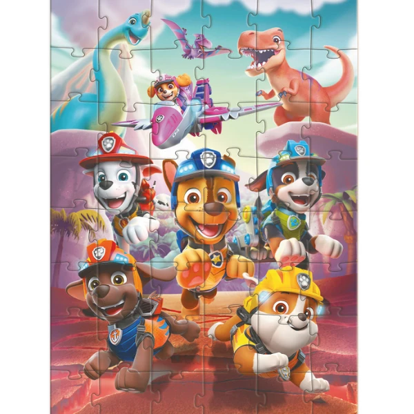 Puzzle "salvarea dinozaurului", seria patrula cățelușilor, 48 elem. 2