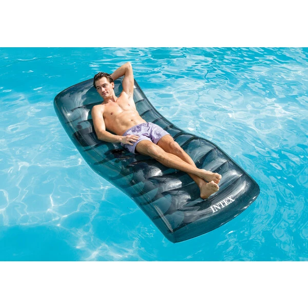 Intex şezlong gonflabil pentru înot 191х99 cm cu suport pentru pahar, până la 100 kg 8