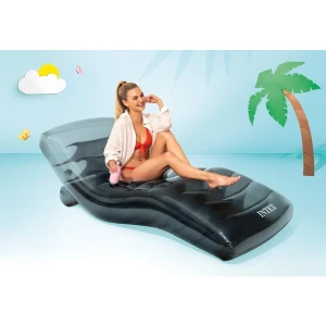 Intex şezlong gonflabil pentru înot 191х99 cm cu suport pentru pahar, până la 100 kg Thumbnail 5