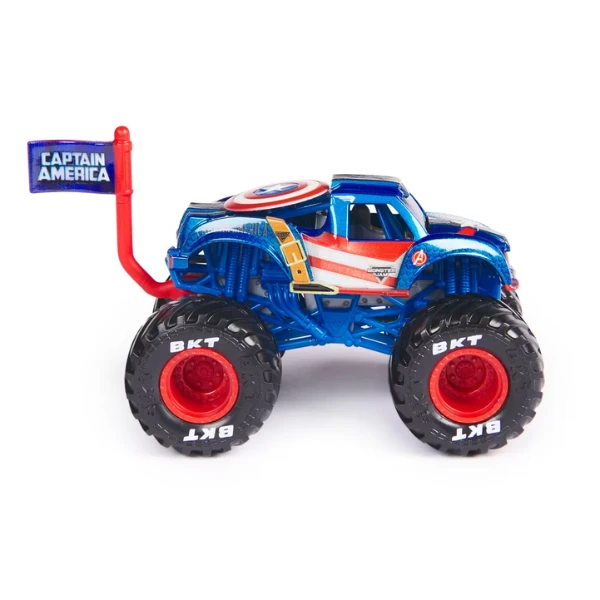 Монстр-трак marvel "monster jam" 1:64, в асс. 6