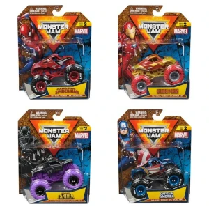 Монстр-трак marvel "monster jam" 1:64, в асс. Thumbnail 3