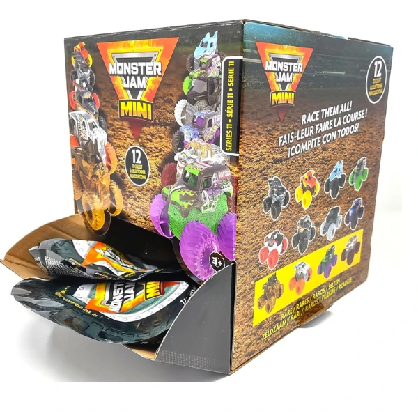 Мини монстр-трак "monster jam" 1:87, в асс. 4