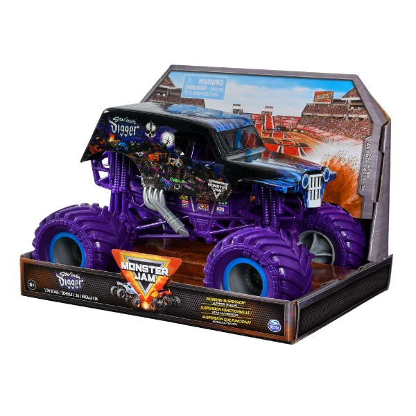 Monster truck „monster jam” 1:24, în as. 9