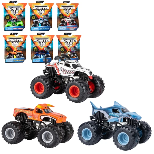 Машинка монстр-трак "monster jam" 1:64, в асс. 2