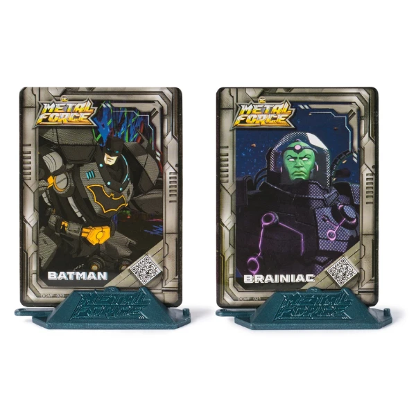 Set figurine «metal force: brainiac vs. batman» 6