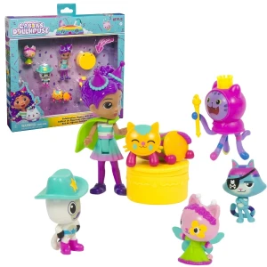 Set de mini-figurine: colecția de sărbătoare, seria „gabby’s dollhouse”