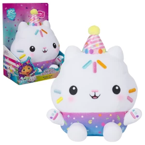 Jucărie de pluș interactivă Cakey Cat, seria &quot;Gabby’s Dollhouse&quot;