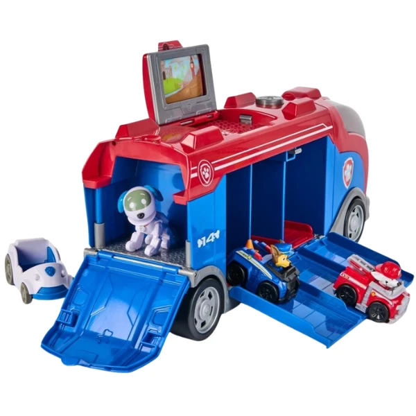 Set de joacă mission cruiser, cu vehicule și figurine, seria "patrula cățelușilor" 7