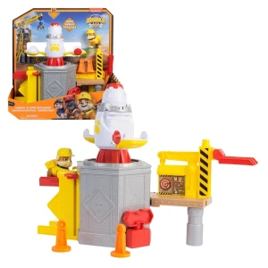 Игровой набор "космический корабль: запуск и вращение", rubble & crew, серия "щенячий патруль"