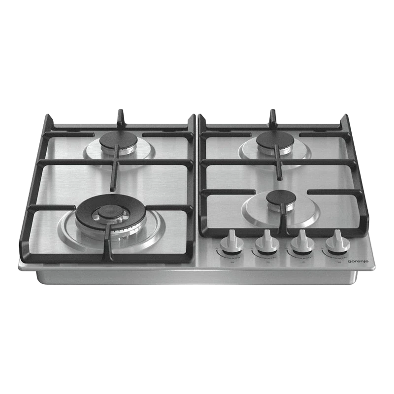 Plită pe gaz gorenje gw641xhf, oțel inoxidabil 6