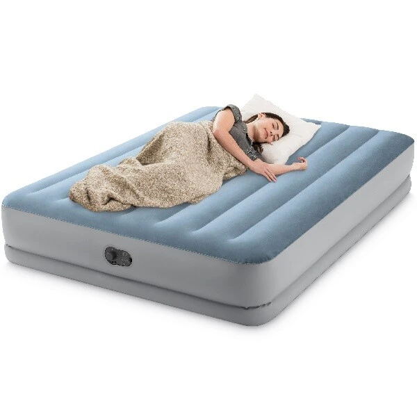 Intex saltea gonflabilă “velur mid-rise comfort” 152x203x36 cm cu pompă usb 5v încorporată, până la 272 kg 9