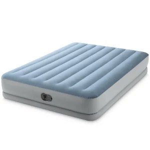 INTEX Saltea gonflabilă “Velur MID-Rise Comfort” 152x203x36 cm cu pompă USB 5V încorporată, până la 272 kg
