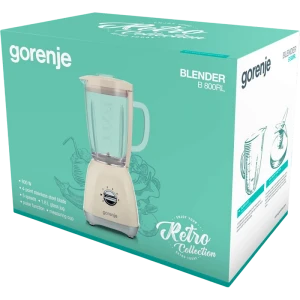 Blender staționar gorenje retro collection b800rl, bej Thumbnail 3