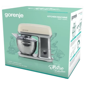 Robot de bucătărie gorenje retro collection mmc1000rl, bej Thumbnail 6
