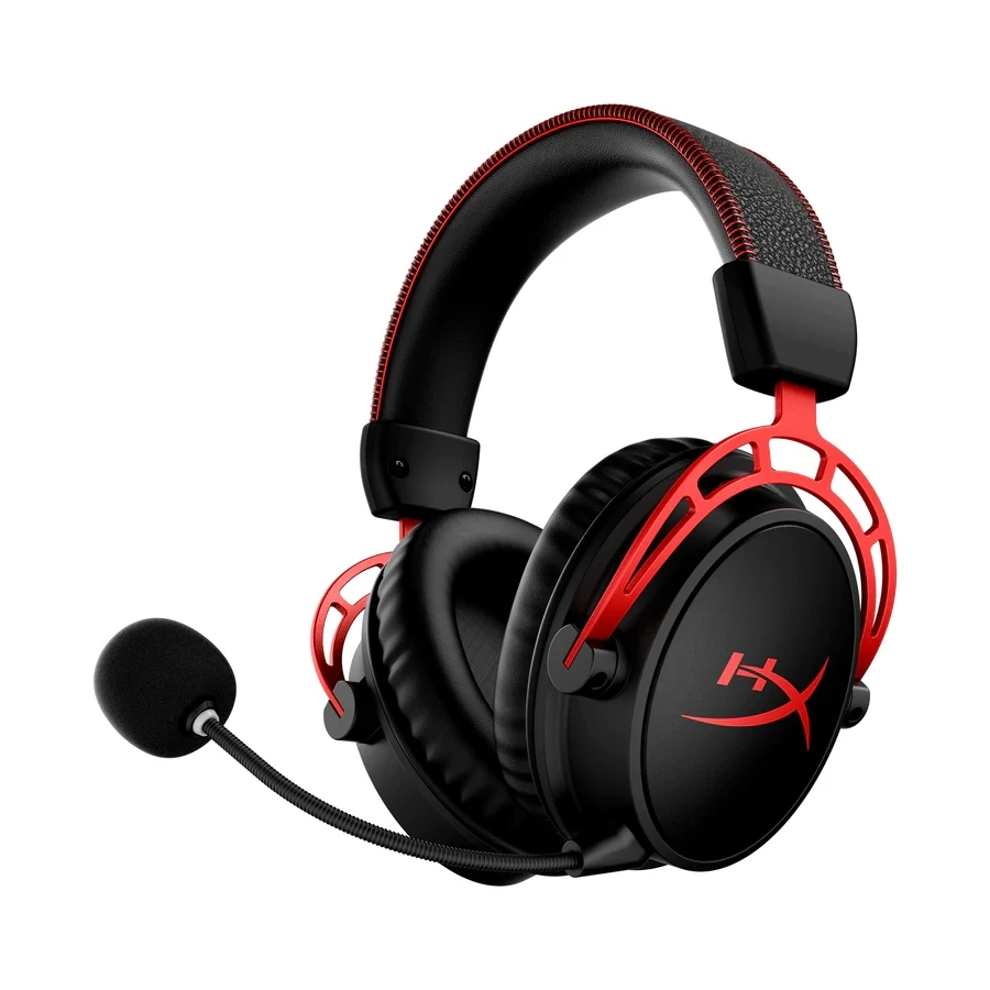 Căști gaming hyperx cloud alpha wireless, fără fir, negru/rosu 6