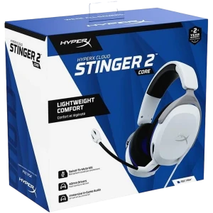 Игровая гарнитура hyperx cloud stinger 2 core, проводной аналоговый, белый Thumbnail 6