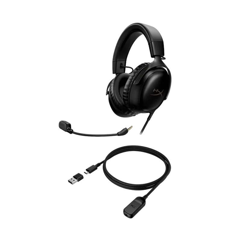 Игровая гарнитура hyperx cloud iii, usb, чёрный 3
