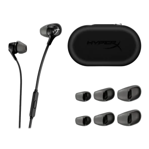 Căști hyperx cloud earbuds ii, cu fir, negru Thumbnail 4