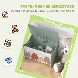 Băncuță cu spațiu de depozitare „green forest”, u-grow Thumbnail 5