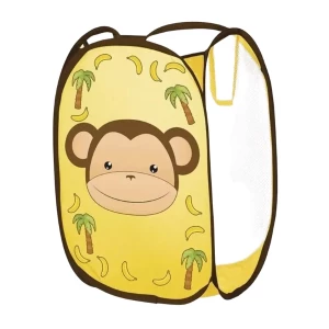 Корзина для хранения игрушек, желтая, U-Grow