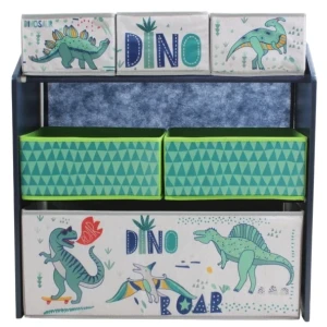 Dulap depozitare jucarii "dinozauri"