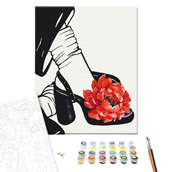 Pictură pe numere 40х50 cm (fără cutie) – frumusețea în detalii 3