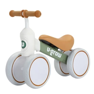 Mini bicicletă de echilibru u-grow, verde