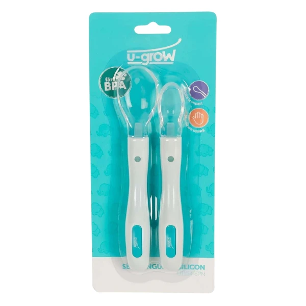 Set 2 lingurite silicon, u-grow 3