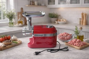 Электрическая мясорубка rainberg 3800w с насадками