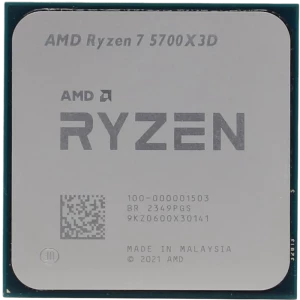 Процессор AMD Ryzen 7 5700X3D, Нет встроенной графики, Tray