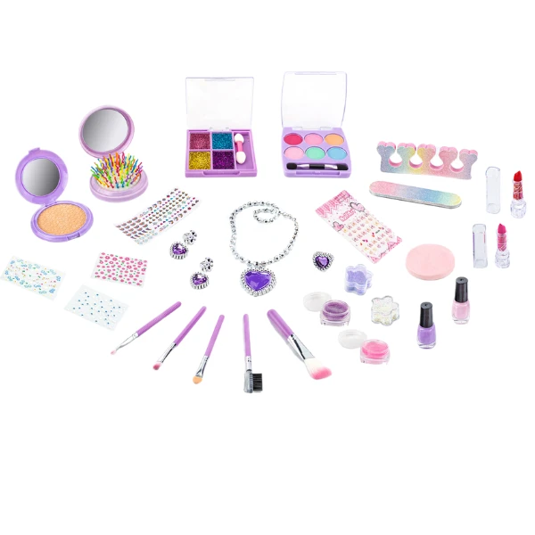 Geantă "unicorn" cu produse cosmetice și accesorii 3
