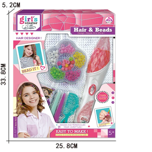 Set pentru decorarea părului cu mărgele 3