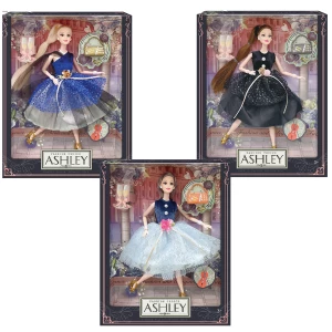 Păpușă &quot;Ashley în rochie de seară&quot;, 30 cm, 3 modele