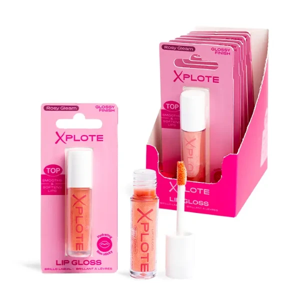 Блеск для губ xplote "rosy  gleam" 5